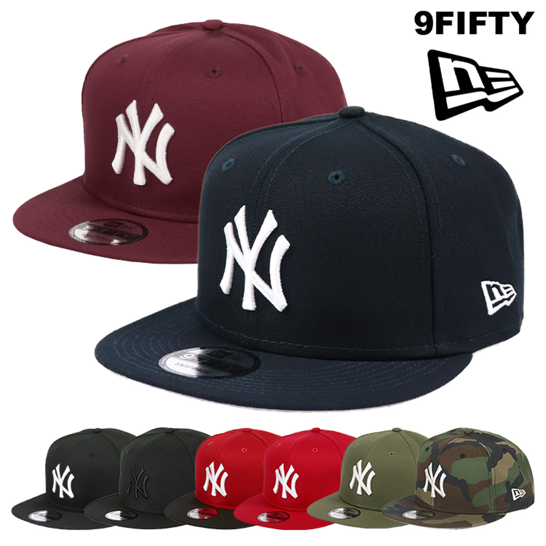 ニューエラ キャップ ニューヨーク ヤンキース 9FIFTY New Era Cap Mens スナップバック メンズ 帽子 NY ベースボールキャップ  メジャーリーグ 人気 ブランド ストリートファッション 通販