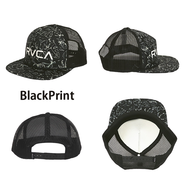 Rvca ルーカ メッシュキャップ メンズ 帽子 Foamy Trucker Hat ファッション サーフブランド