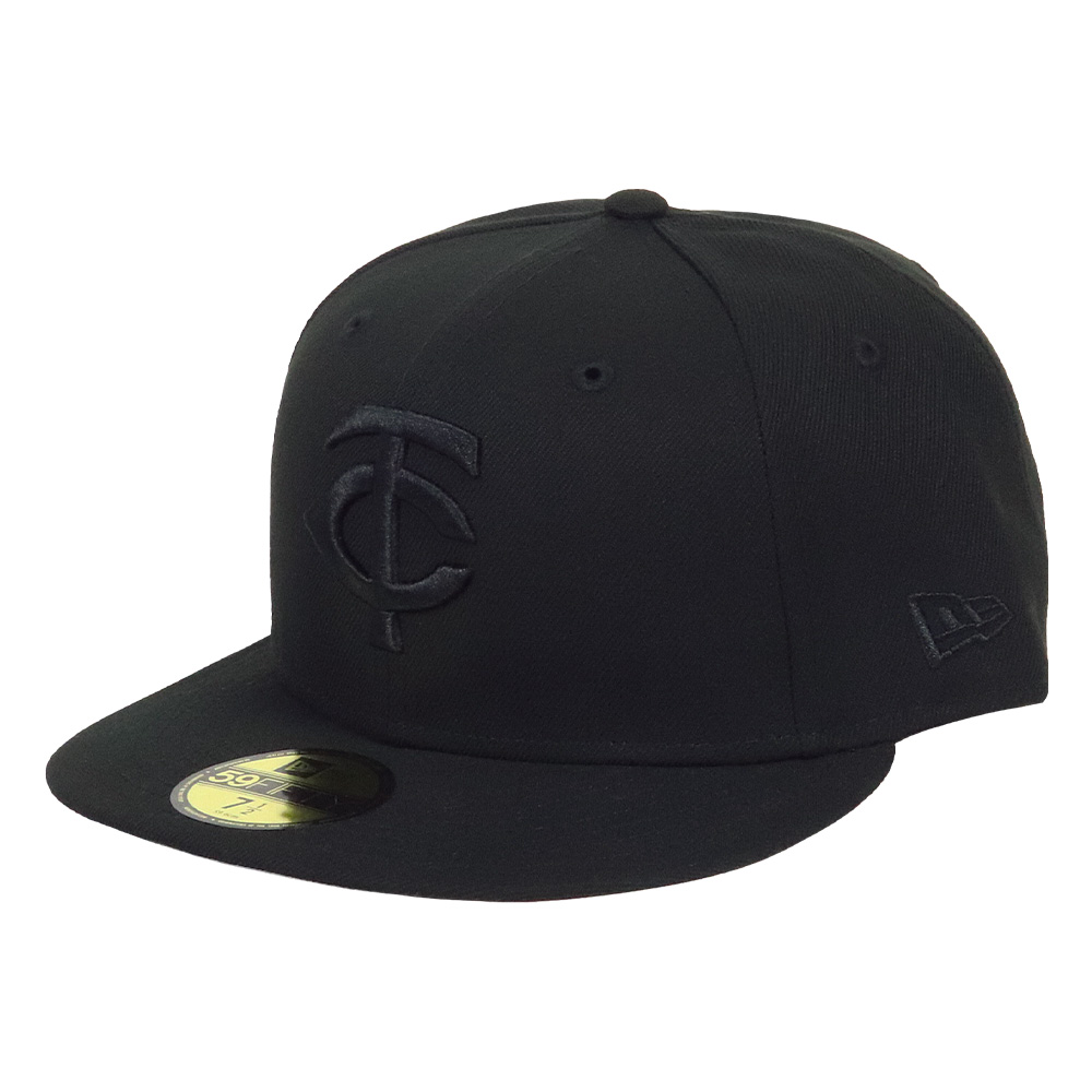 ニューエラ キャップ メンズ オールブラック 59FIFTY NEW ERA BLACK 黒