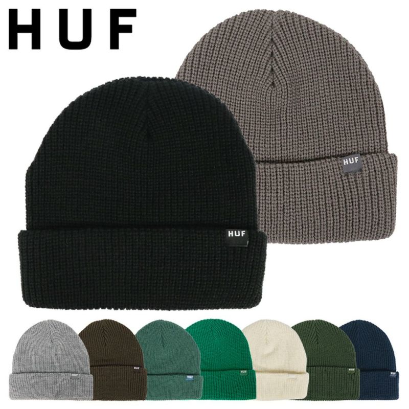 HUF ハフ ビーニー USUAL BEANIE ニット帽 ニットキャップ メンズ 帽子 通販 人気 ブランド