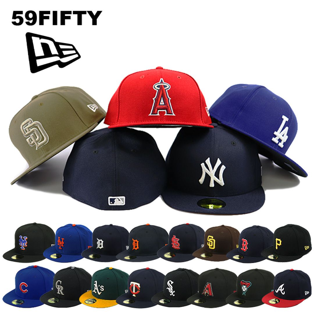 New Era ニューエラ キャップ 59FIFTY オーセンティック 公式試合モデル ベースボールキャップ メンズ 帽子
