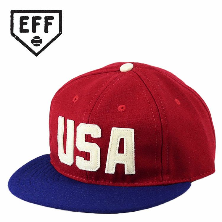 Ebbets Field Flannels エベッツフィールドフランネルズ キャップ USA National Team メンズ 帽子 通販 人気  ブランド