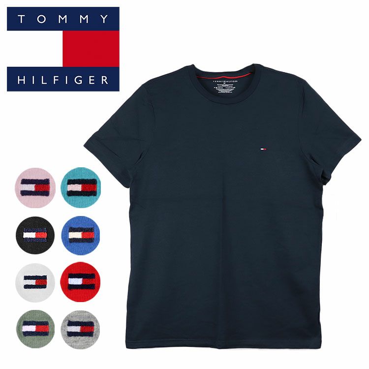 Tシャツ○ HILFIGER○ネイビー○XXL○トミーヒルフィガー - トップス