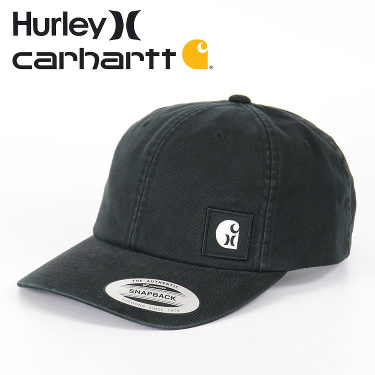 ハーレー×カーハート キャップ コラボ HURLEY Carhartt Label Hat