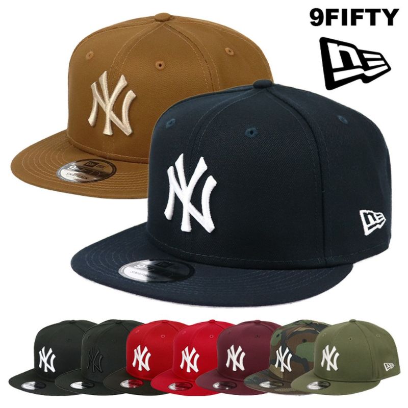 New Era ニューエラ キャップ ヤンキース 9FIFTY Cap Men’s スナップバック メンズ 帽子 NY ベースボールキャップ