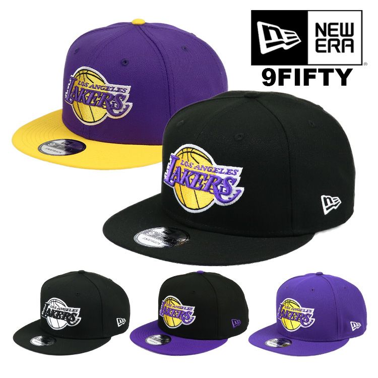 New Era ニューエラ キャップ 9FIFTY ロサンゼルス・レイカーズ Los Angeles Lakers NBA メンズ 帽子