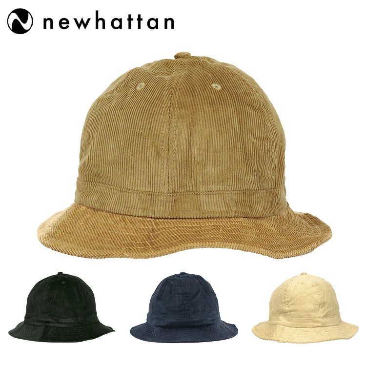 NEWHATTAN CTTN CORDUROY METRO TAN(S M) - ハット