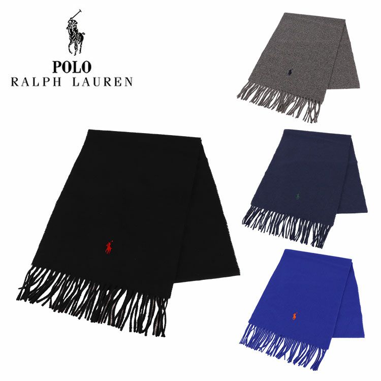 ポロ・ラルフローレン マフラー RECYCLED WOOL PONY LOGO メンズ レディース Polo Ralph Lauren