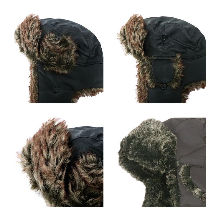 パイロットキャップ ニューハッタン フライトキャップ Newhattan 耳あて付き帽子 メンズ トラッパーハット アビエイター ロシア帽 スノーボード パイロットキャップ ニューハッタン フライトキャップ Newhattan 耳あて付き帽子 メンズ トラッパーハット アビエイター ロシア帽 スノーボード