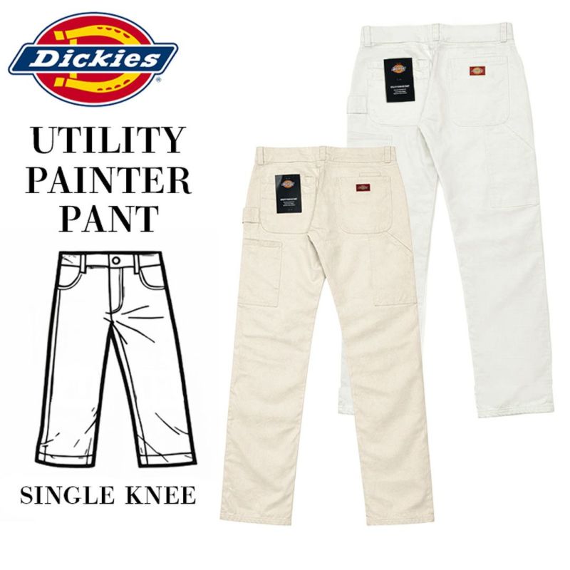 80s Dickies ユーティリティーペインターパンツ　USA製 ディッキーズ 1953 ペインターパンツ ワークパンツ メンズ DICKIES