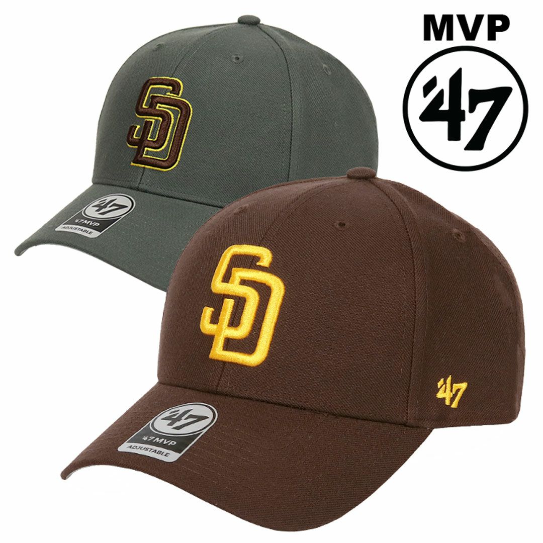 47 フォーティーセブン MVP キャップ メンズ レディース 帽子 6パネル NY ロゴ MLB ベルクロ 刺繍 メジャーリーグ 野球