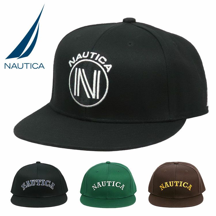 NAUTICA ノーティカ キャップ メンズ ロゴ 6パネル ブランド 刺繍 帽子