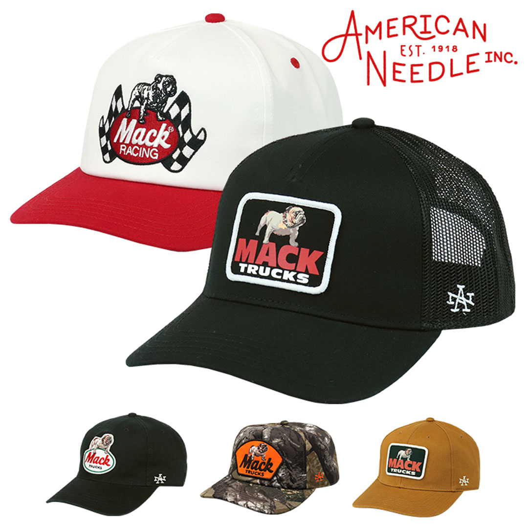 アメリカンニードル キャップ メンズ レディース Mack Trucks ロゴ