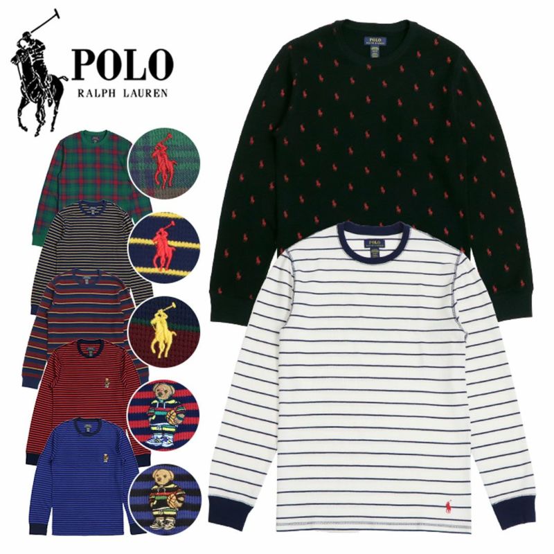 ポロ・ラルフローレン ロンT サーマル メンズ Polo Ralph Lauren 長袖T