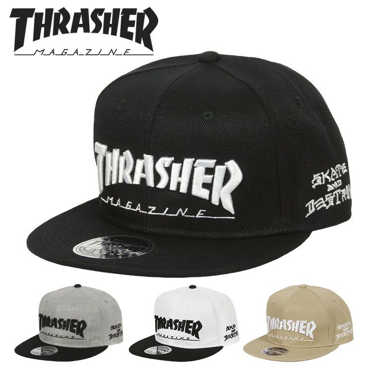スラッシャー キャップ メンズ レディース THRASHER ベース