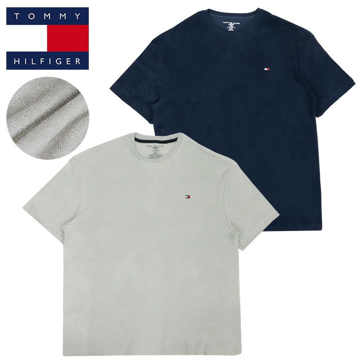 トミーヒルフィガー Tシャツ メンズ TOMMY HILFIGER パイル生地